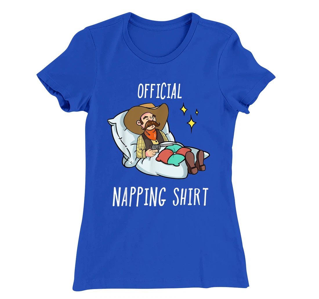 Sleeping Cowboy Pajamas Sleepyhead T-Shirt, Kid T-Shirt and Women T-Shirt