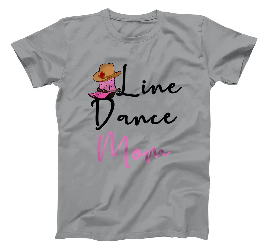 Line Dance Mom Country Music Western Dancer Cowgirl Mother T-Shirt, Women T-Shirt