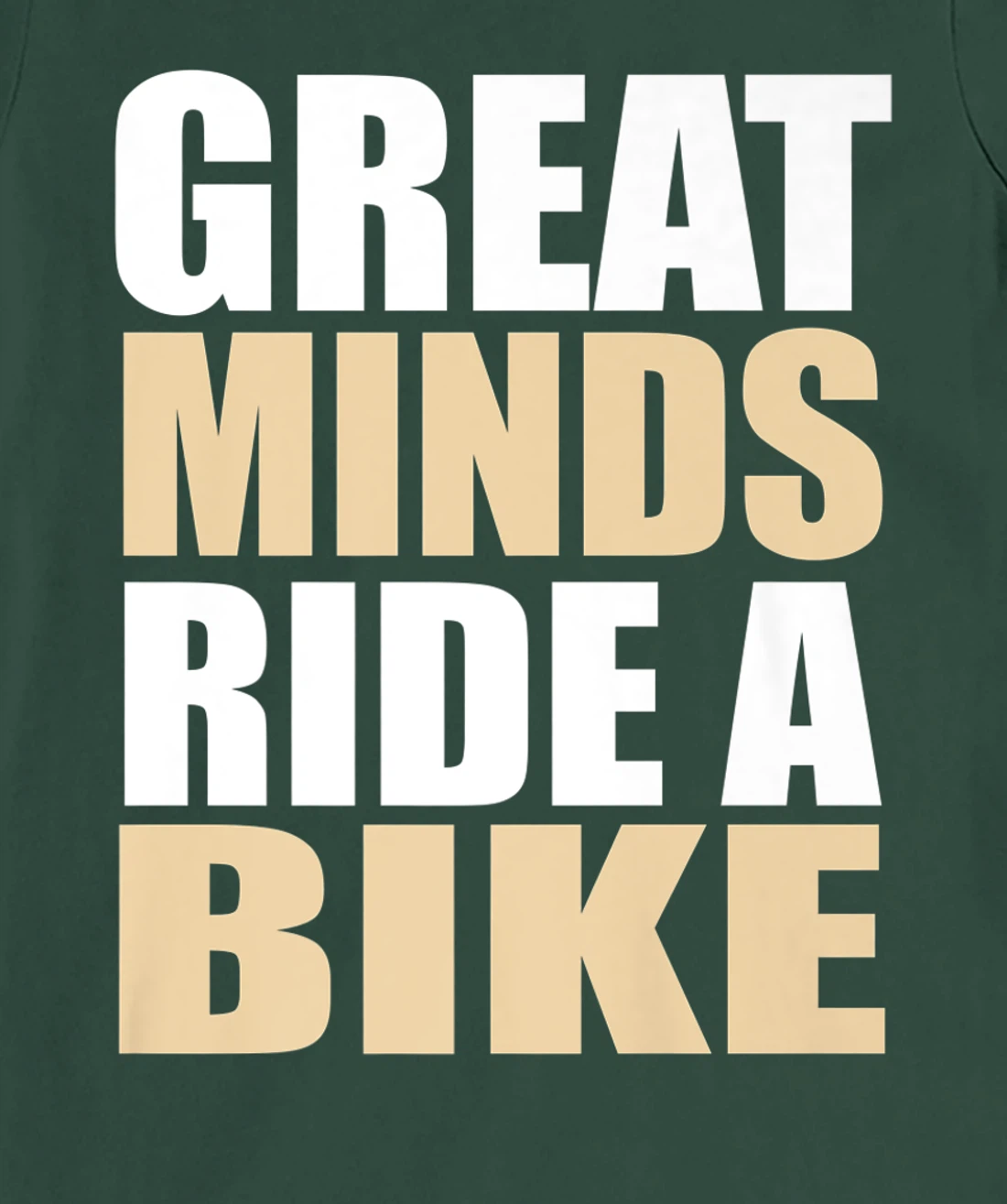 Great Minds Ride A Bike - Cyclist Mountain Biker EBike T-Shirt, Women T-Shirt