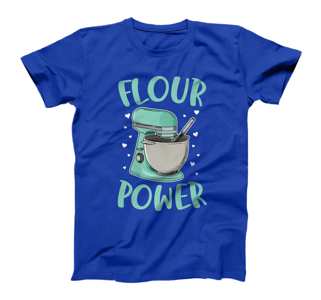 Flour Power Design for a Cupcake Bake T-Shirt, Women T-Shirt