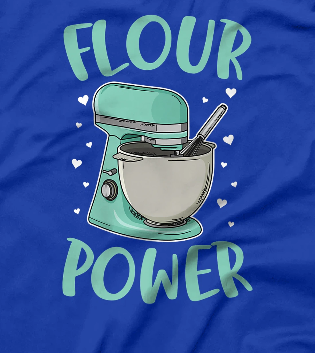 Flour Power Design for a Cupcake Bake T-Shirt, Women T-Shirt