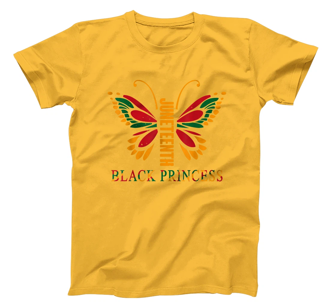 Juneteenth Princess Black African American Cute Women Girls T-Shirt, Women T-Shirt