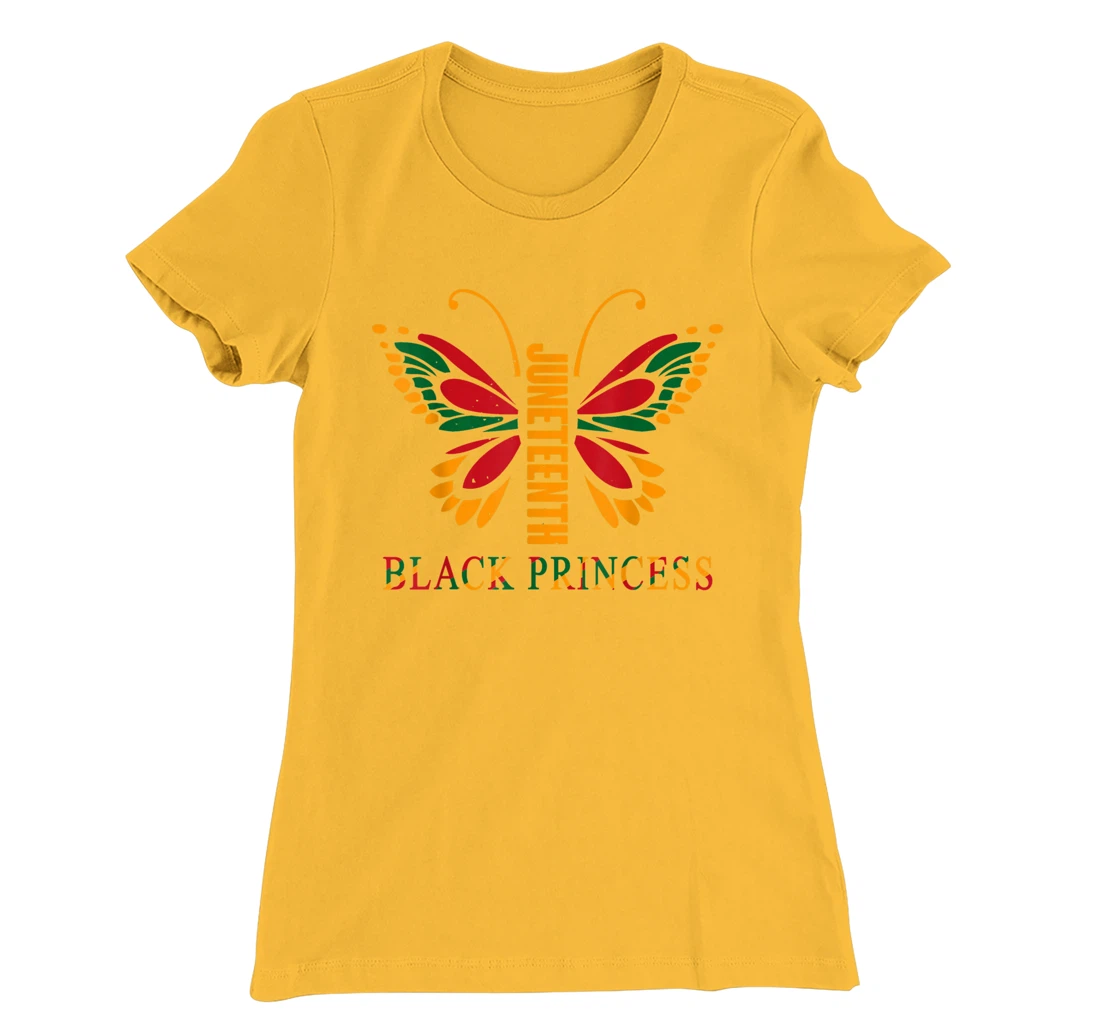 Juneteenth Princess Black African American Cute Women Girls T-Shirt, Women T-Shirt