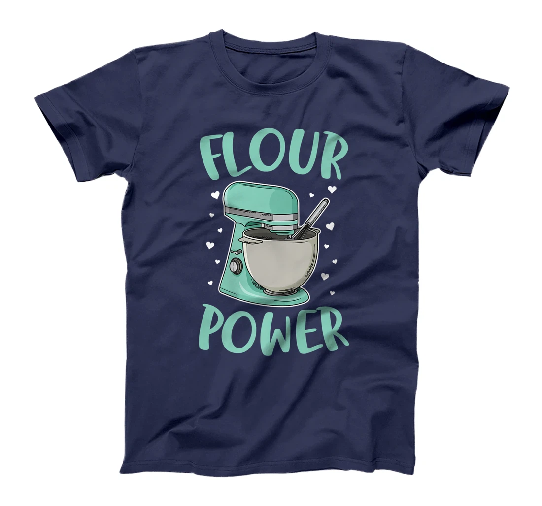 Flour Power Design for a Cupcake Bake T-Shirt, Women T-Shirt