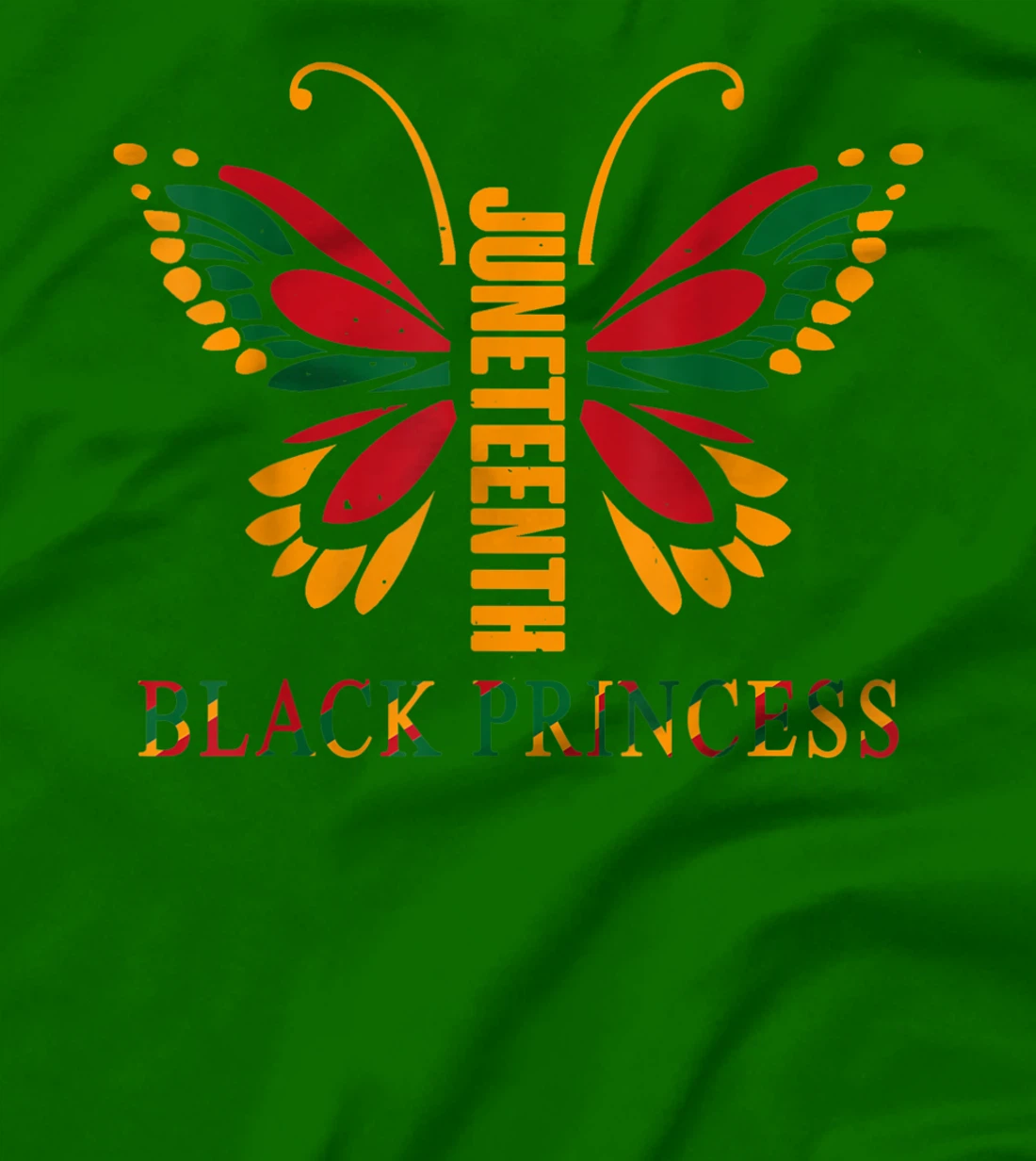 Juneteenth Princess Black African American Cute Women Girls T-Shirt, Women T-Shirt