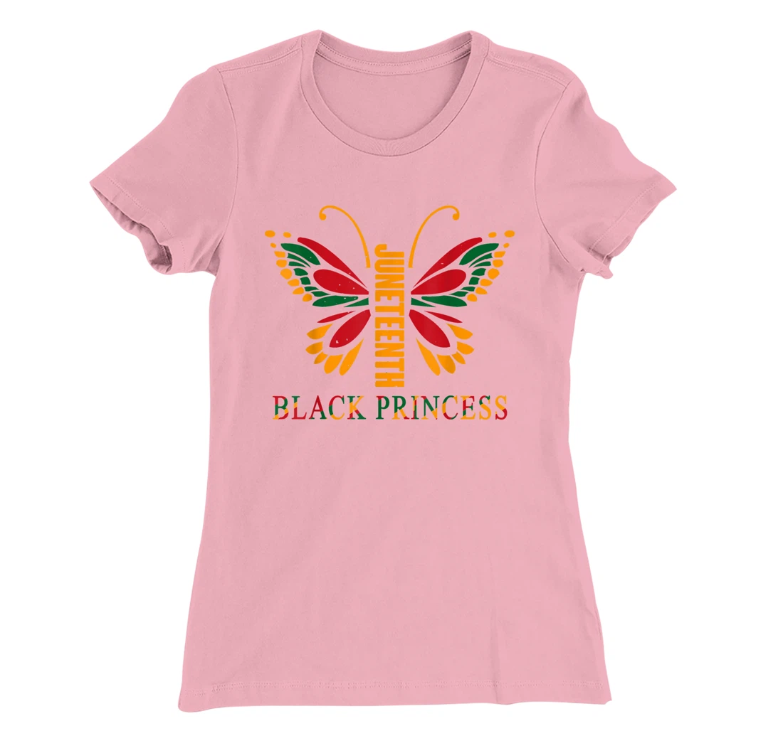 Juneteenth Princess Black African American Cute Women Girls T-Shirt, Women T-Shirt