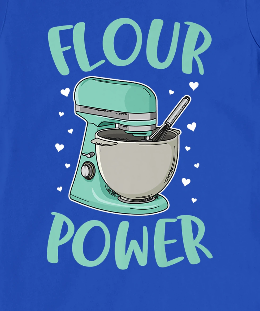 Flour Power Design for a Cupcake Bake T-Shirt, Women T-Shirt