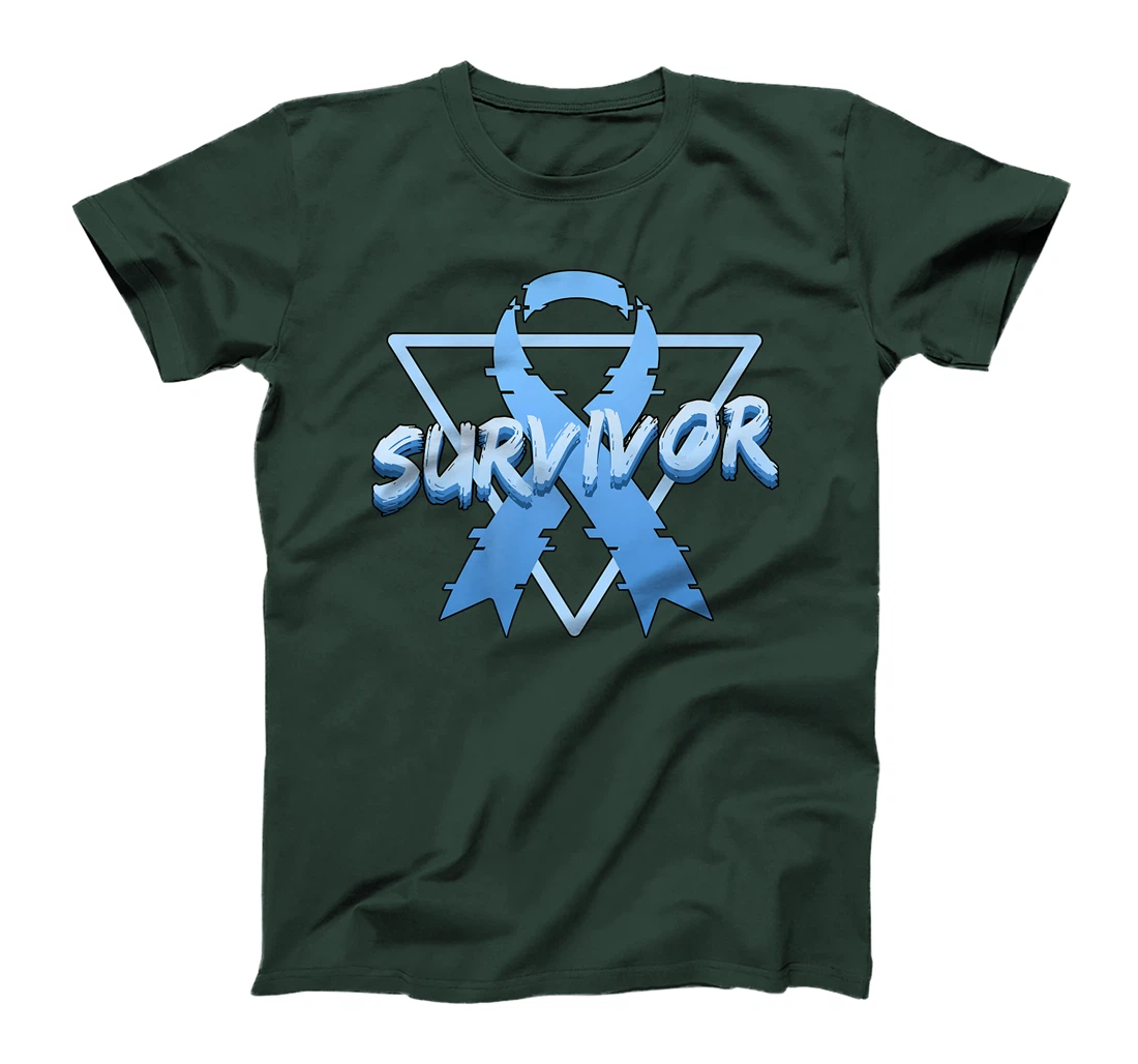 Colon Cancer Awareness Survivor Vaporwave Aesthetic T-Shirt, Women T-Shirt