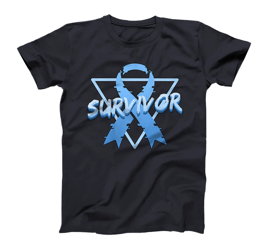Colon Cancer Awareness Survivor Vaporwave Aesthetic T-Shirt, Women T-Shirt