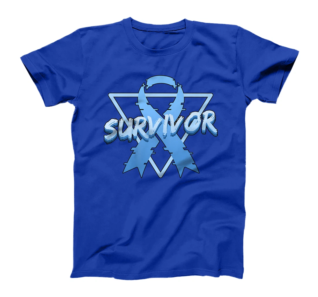 Colon Cancer Awareness Survivor Vaporwave Aesthetic T-Shirt, Women T-Shirt