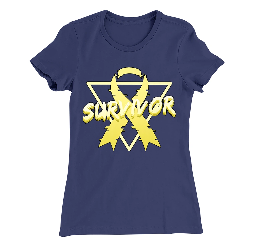 Sarcoma Cancer Awareness Survivor Vaporwave Aesthetic T-Shirt, Women T-Shirt