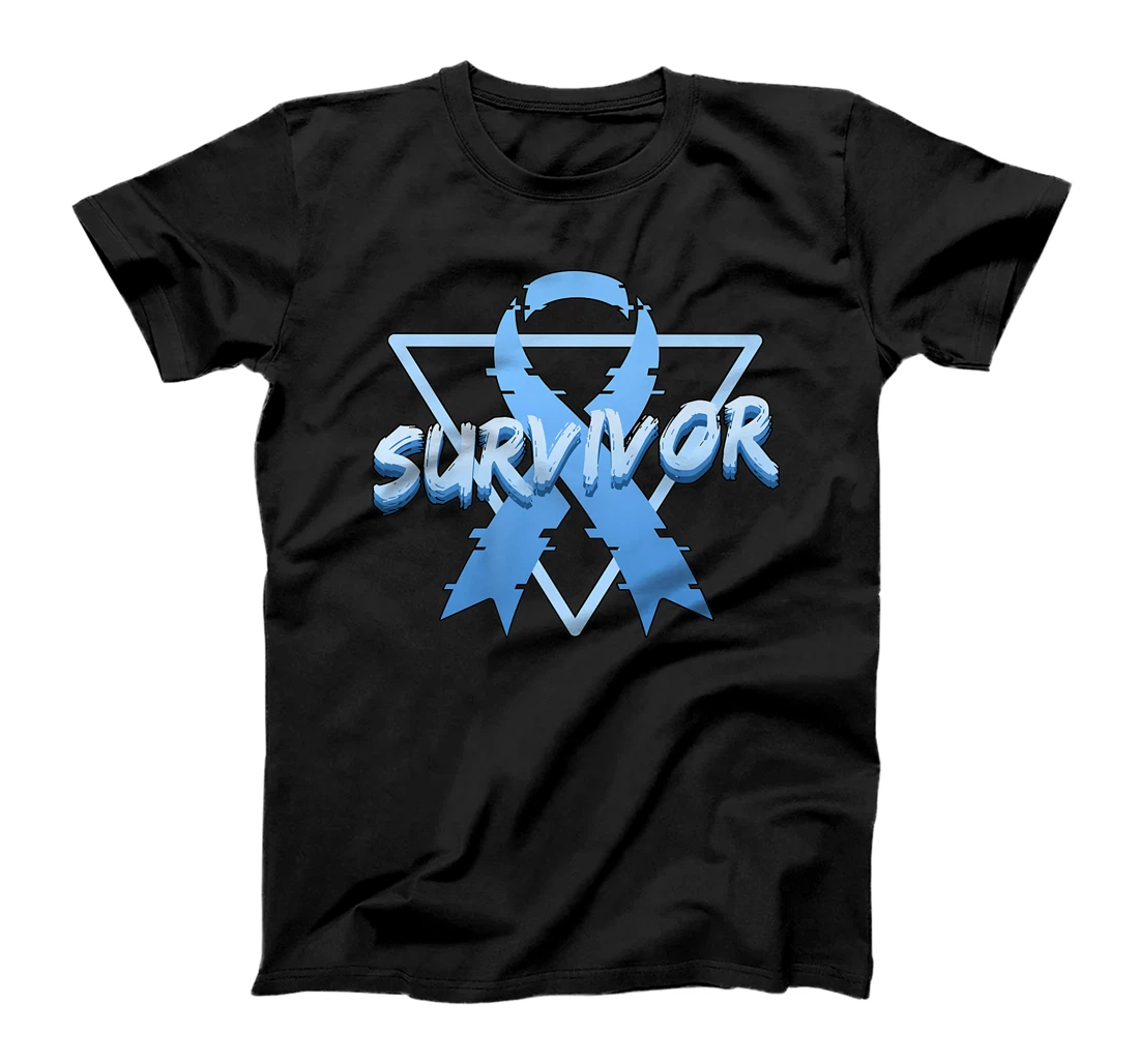 Colon Cancer Awareness Survivor Vaporwave Aesthetic T-Shirt, Women T-Shirt