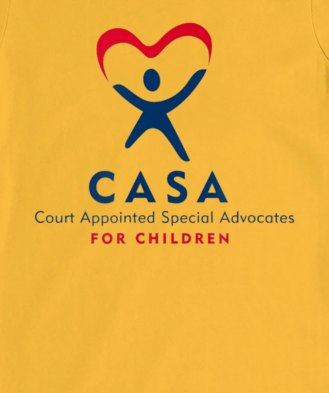 CASA Court Appointed Special Advocates for Children Logo T-Shirt, Kid T-Shirt and Women T-Shirt