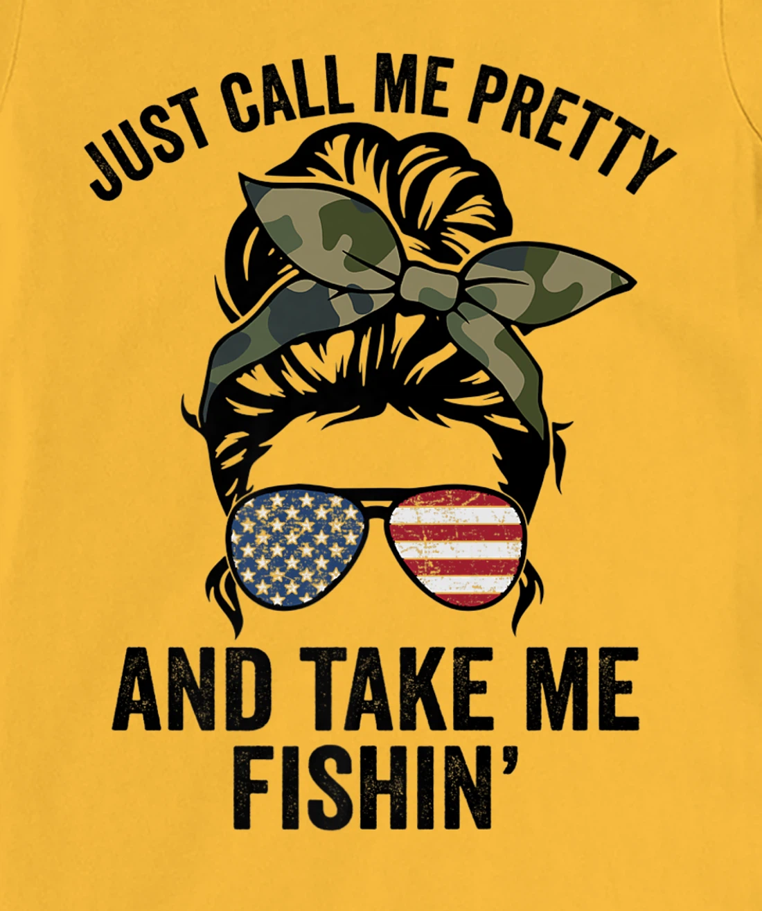 Just Call Me Pretty And Take Me Fishin' Funny Womens Fishing T-Shirt, Kid T-Shirt and Women T-Shirt