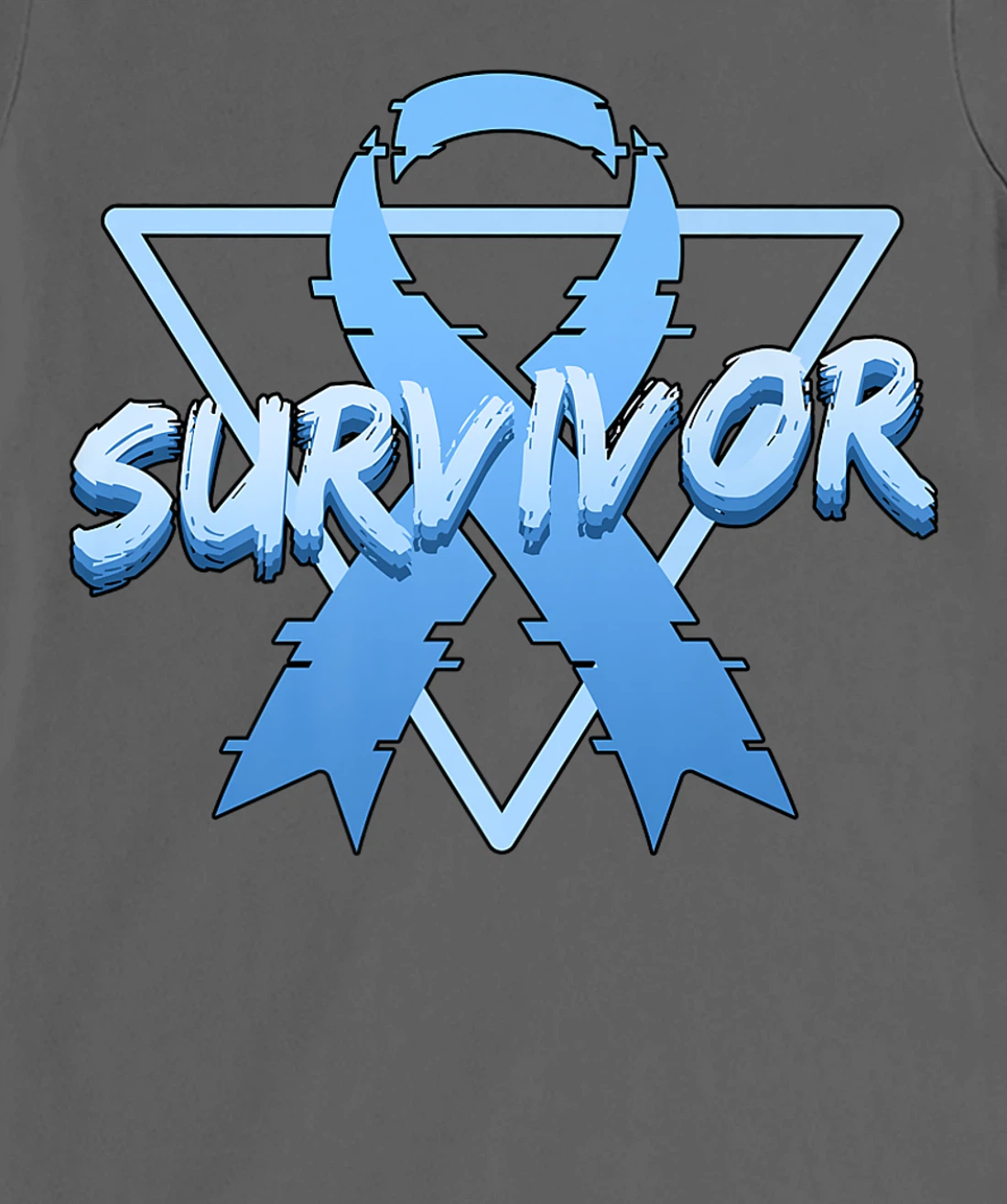 Colon Cancer Awareness Survivor Vaporwave Aesthetic T-Shirt, Women T-Shirt