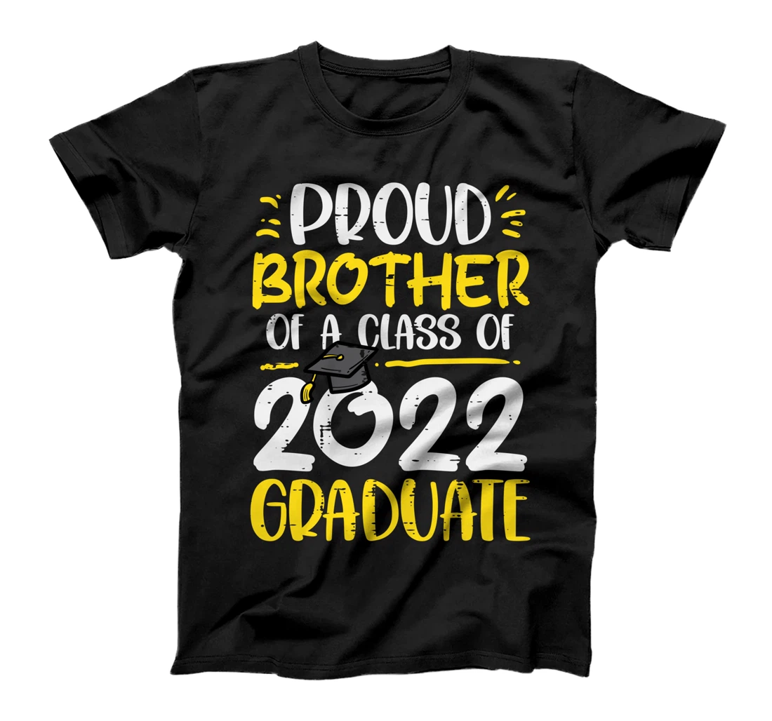 Proud Brother Of Class 2022 Graduate Graduation Family Boys T-Shirt