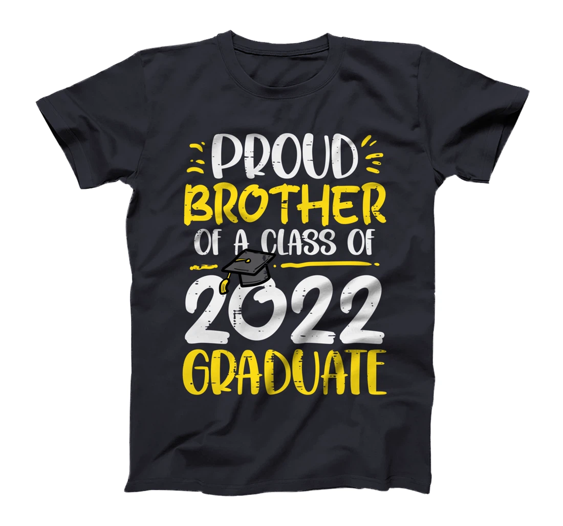 Proud Brother Of Class 2022 Graduate Graduation Family Boys T-Shirt