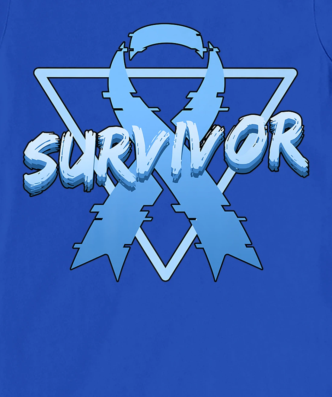 Colon Cancer Awareness Survivor Vaporwave Aesthetic T-Shirt, Women T-Shirt