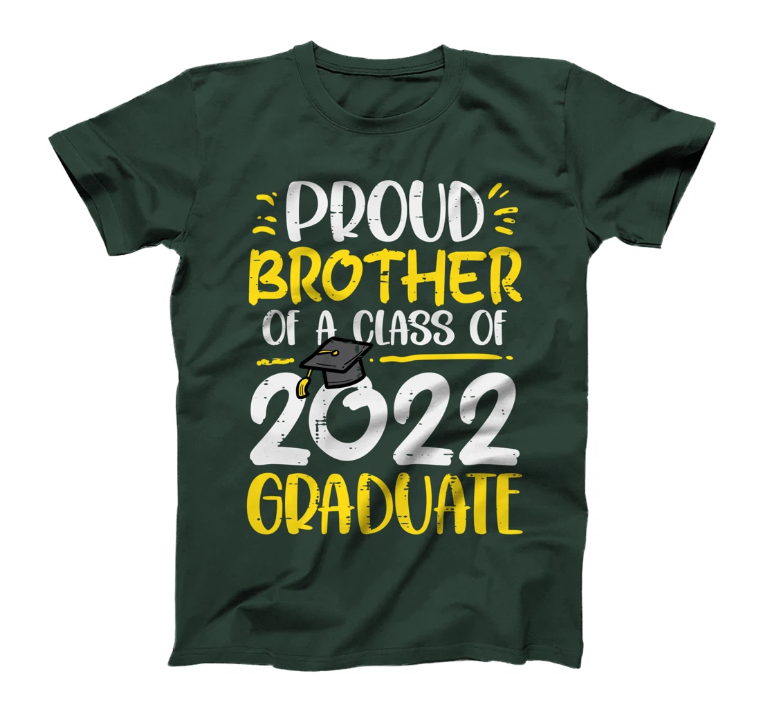 Proud Brother Of Class 2022 Graduate Graduation Family Boys T-Shirt