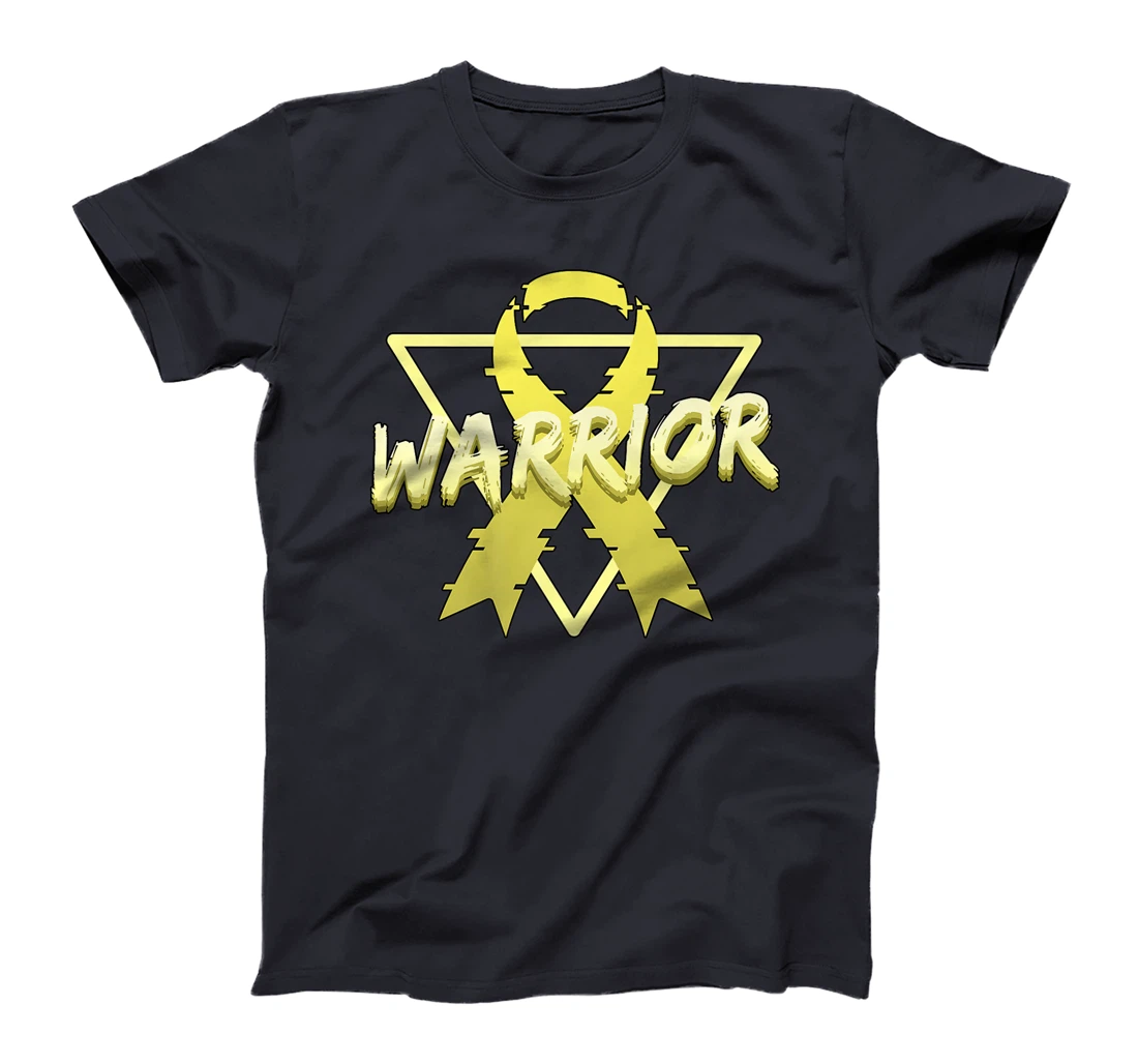 Bone Cancer Awareness Warrior Vaporwave Aesthetic T-Shirt, Women T-Shirt