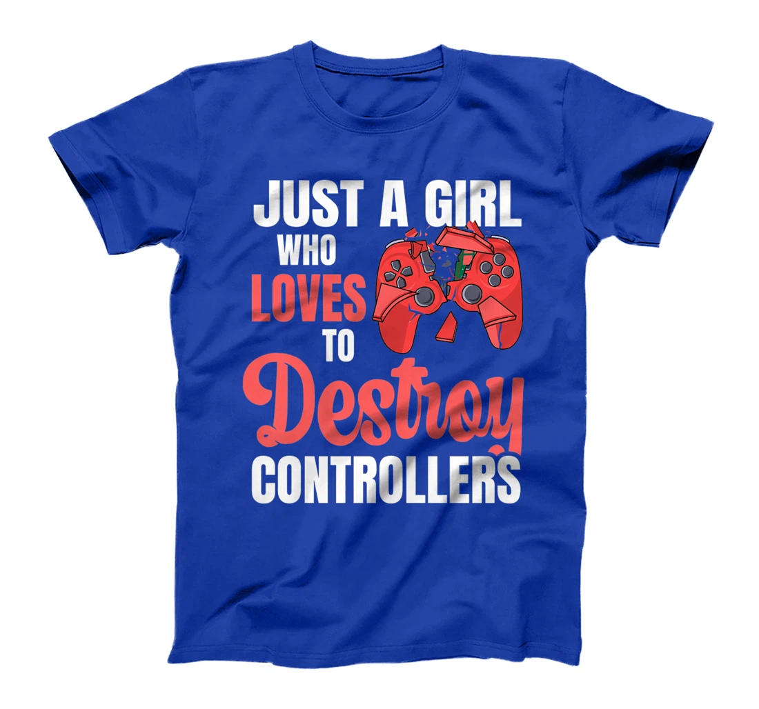 Video Games Design for a Controller Nerd Girl T-Shirt, Women T-Shirt