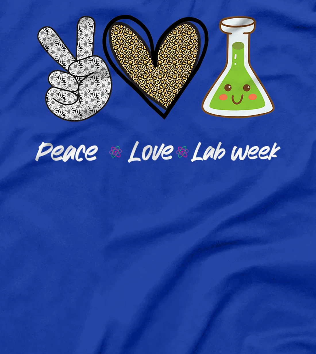 Peach Love Lab Week 2022 Laboratory Tech Technologist T-Shirt, Kid T-Shirt and Women T-Shirt