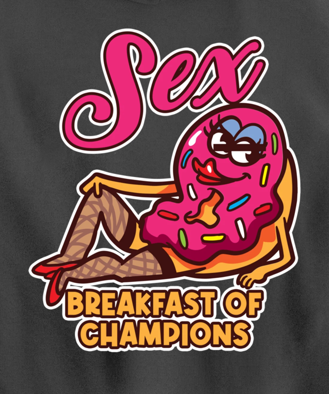 Sex Breakfast Of Champions Breakfast Pullover Hoodie