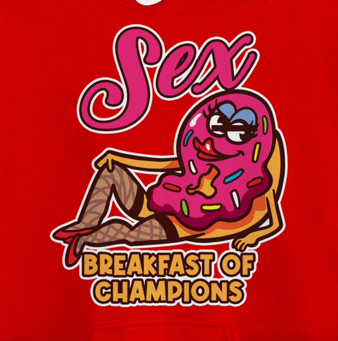 Sex Breakfast Of Champions Breakfast Pullover Hoodie