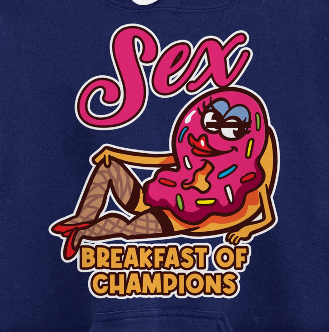 Sex Breakfast Of Champions Breakfast Pullover Hoodie