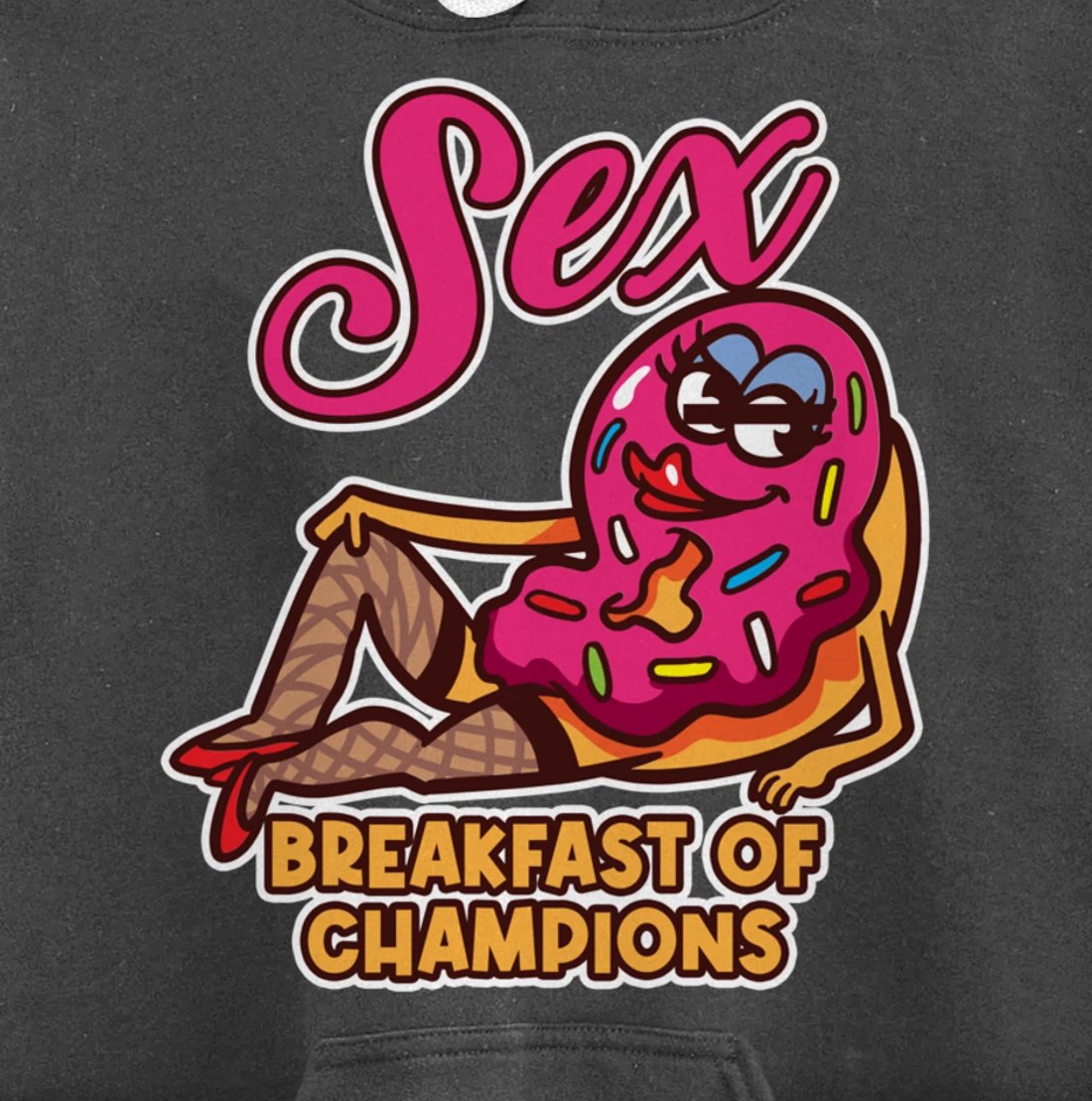 Sex Breakfast Of Champions Breakfast Pullover Hoodie
