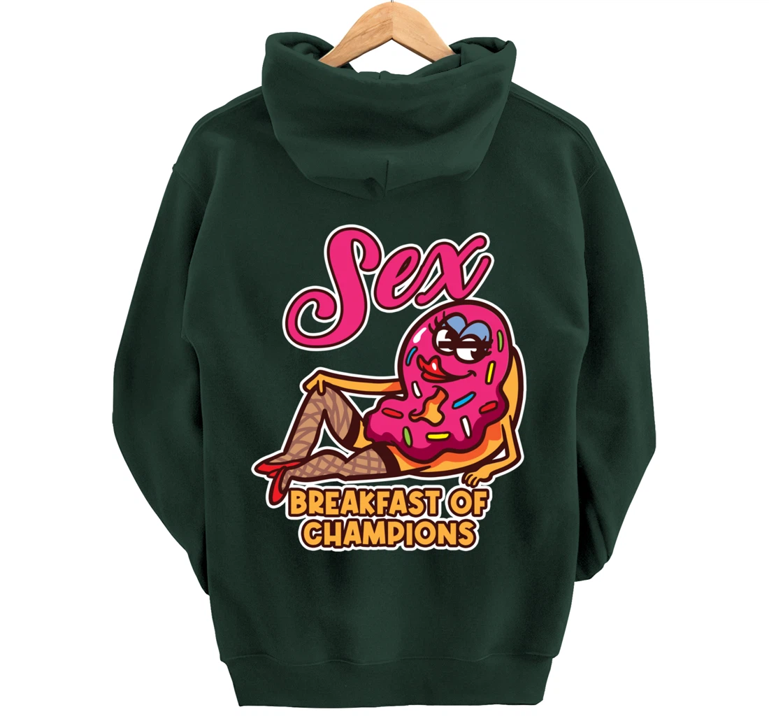 Sex Breakfast Of Champions Breakfast Pullover Hoodie