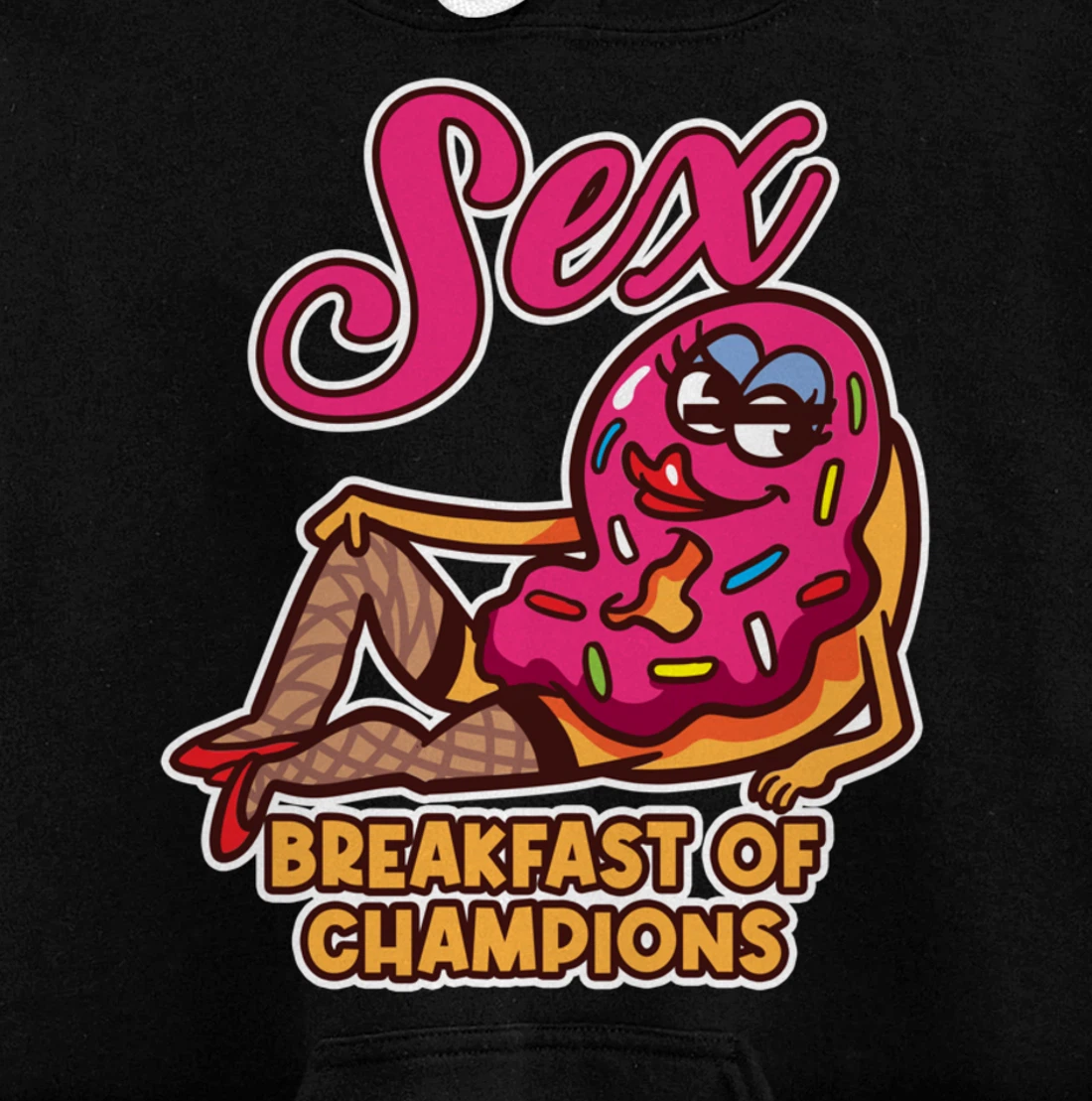 Sex Breakfast Of Champions Breakfast Pullover Hoodie