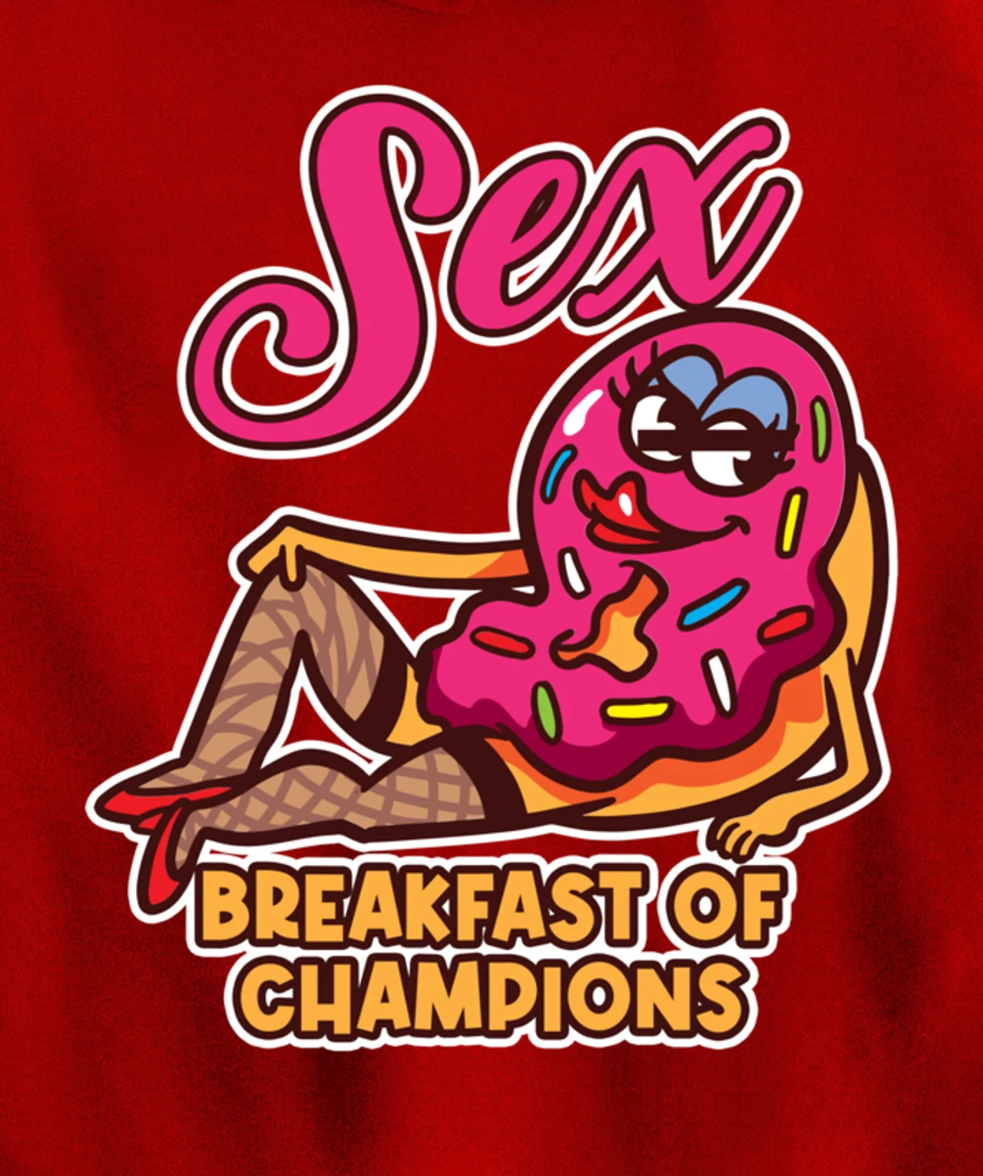 Sex Breakfast Of Champions Breakfast Pullover Hoodie