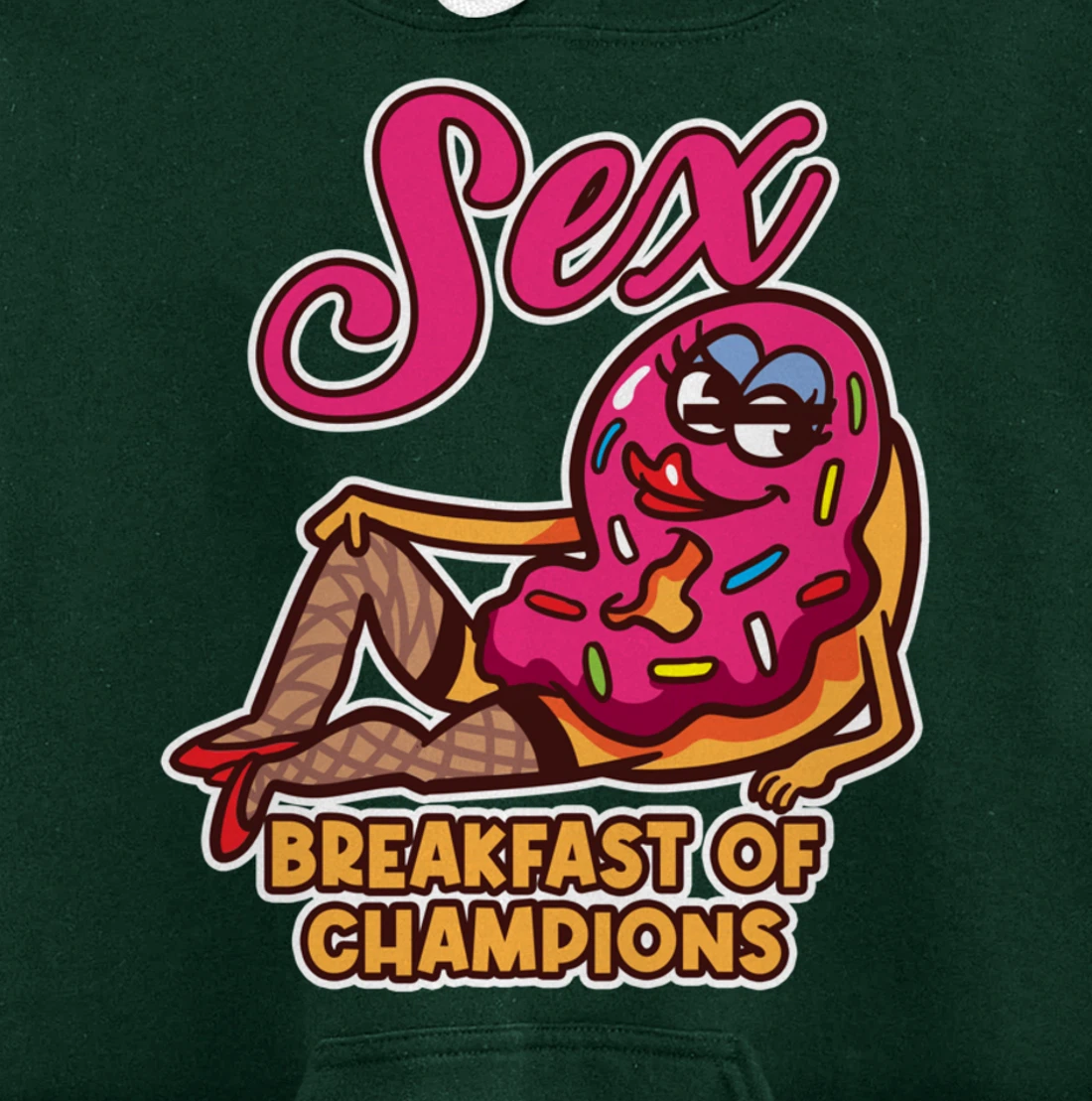 Sex Breakfast Of Champions Breakfast Pullover Hoodie