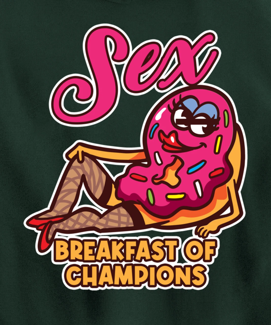 Sex Breakfast Of Champions Breakfast Pullover Hoodie