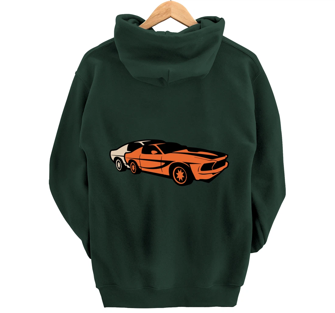Retro Vintage Old Pickup Truck Pullover Hoodie
