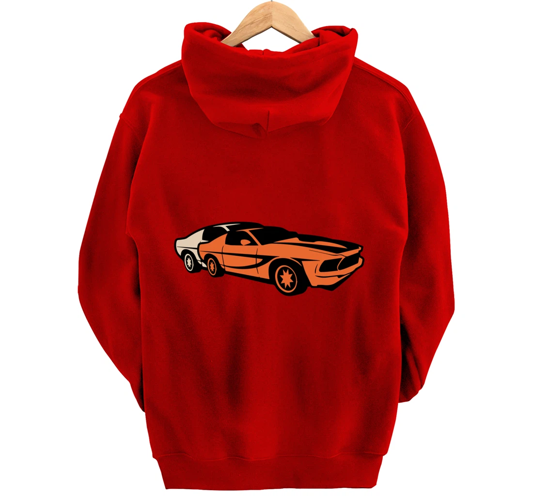 Retro Vintage Old Pickup Truck Pullover Hoodie