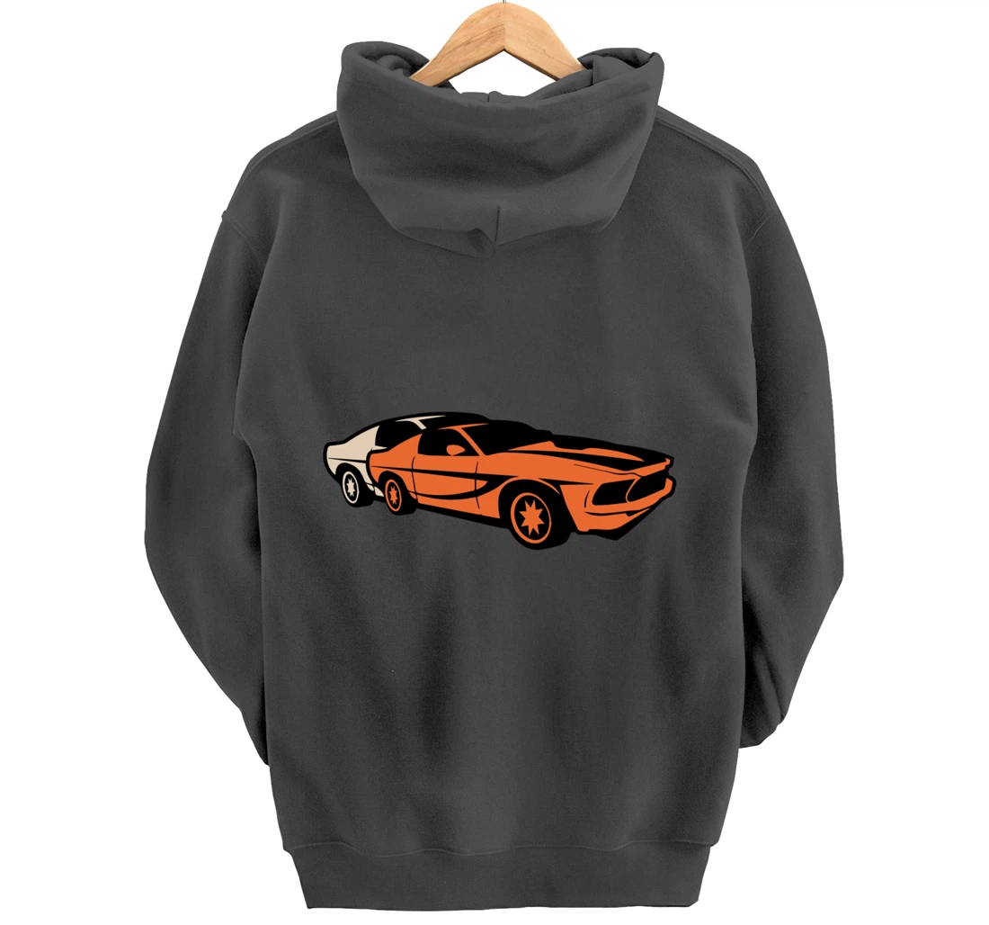 Retro Vintage Old Pickup Truck Pullover Hoodie