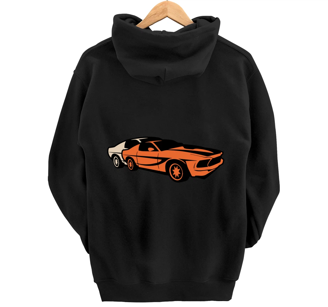 Retro Vintage Old Pickup Truck Pullover Hoodie