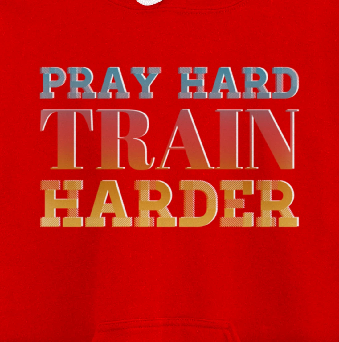 Faith and Fitness New Year Resolution Sports 2022 Pullover Hoodie