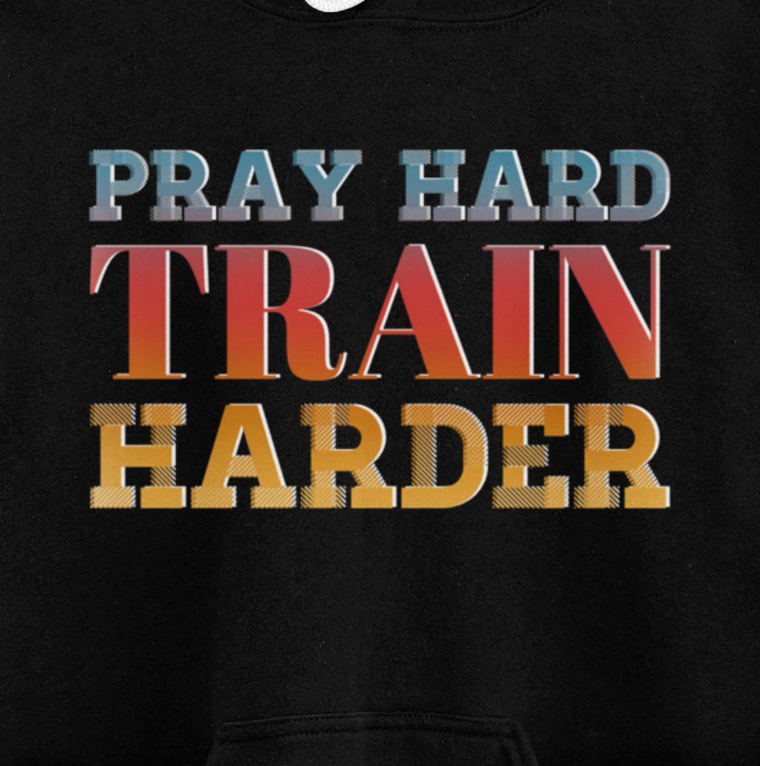 Faith and Fitness New Year Resolution Sports 2022 Pullover Hoodie