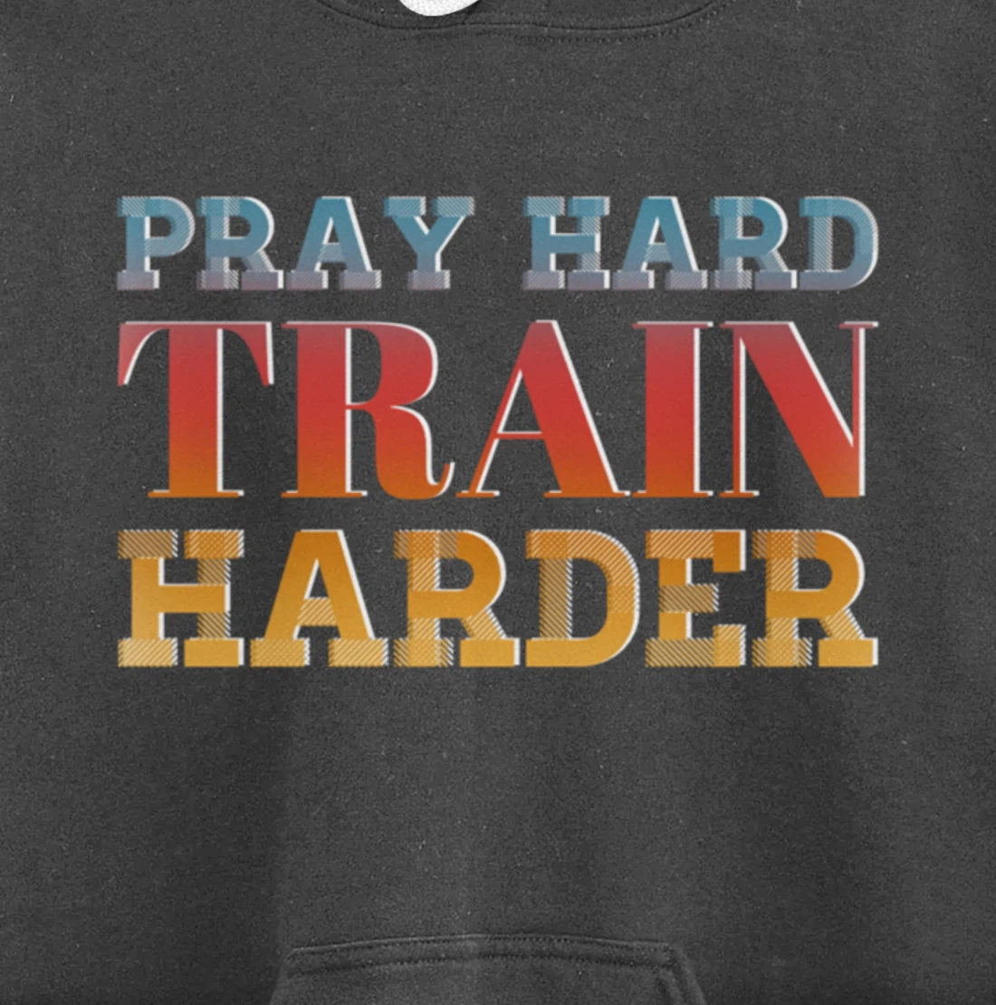 Faith and Fitness New Year Resolution Sports 2022 Pullover Hoodie