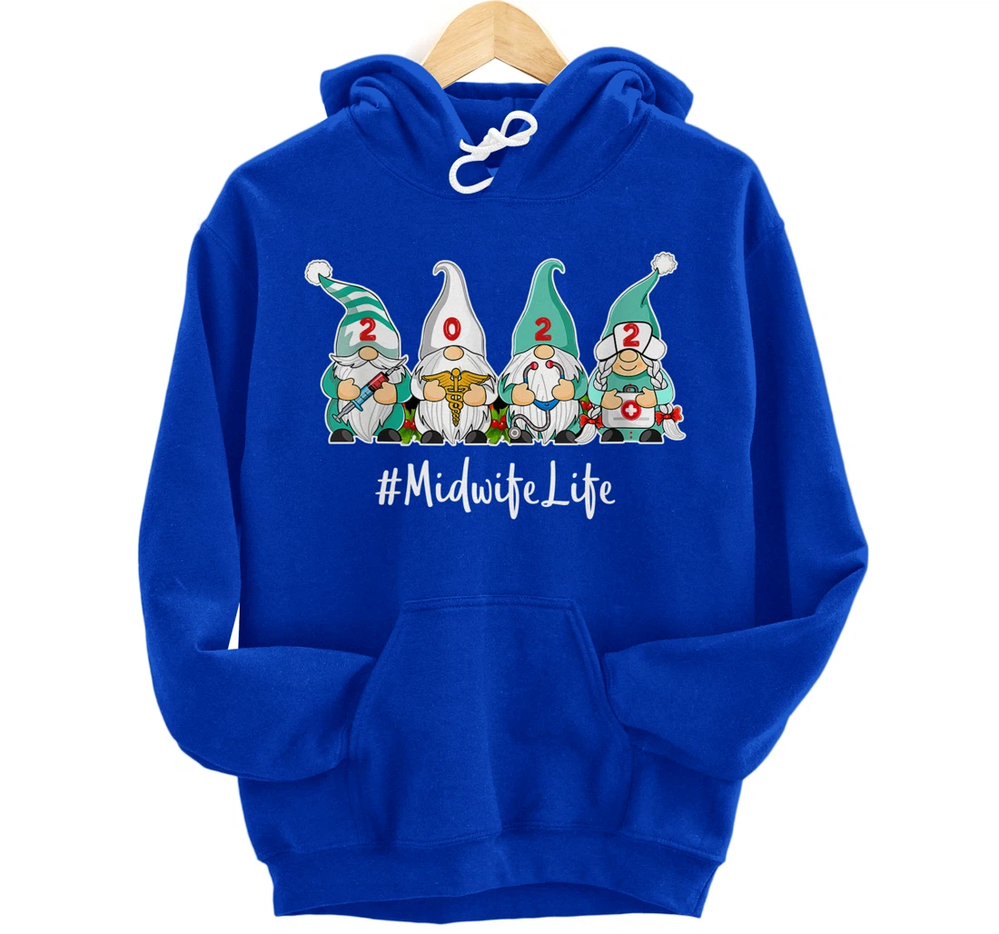Hello 2022 Nurselife Nurse Life New YEAR MOMMY 2022 Midwife Pullover Hoodie