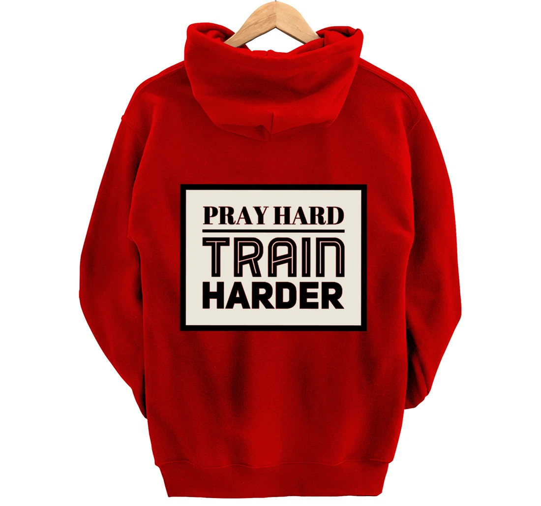 Faith and Fitness New Year Resolution Workout 2022 Pullover Hoodie