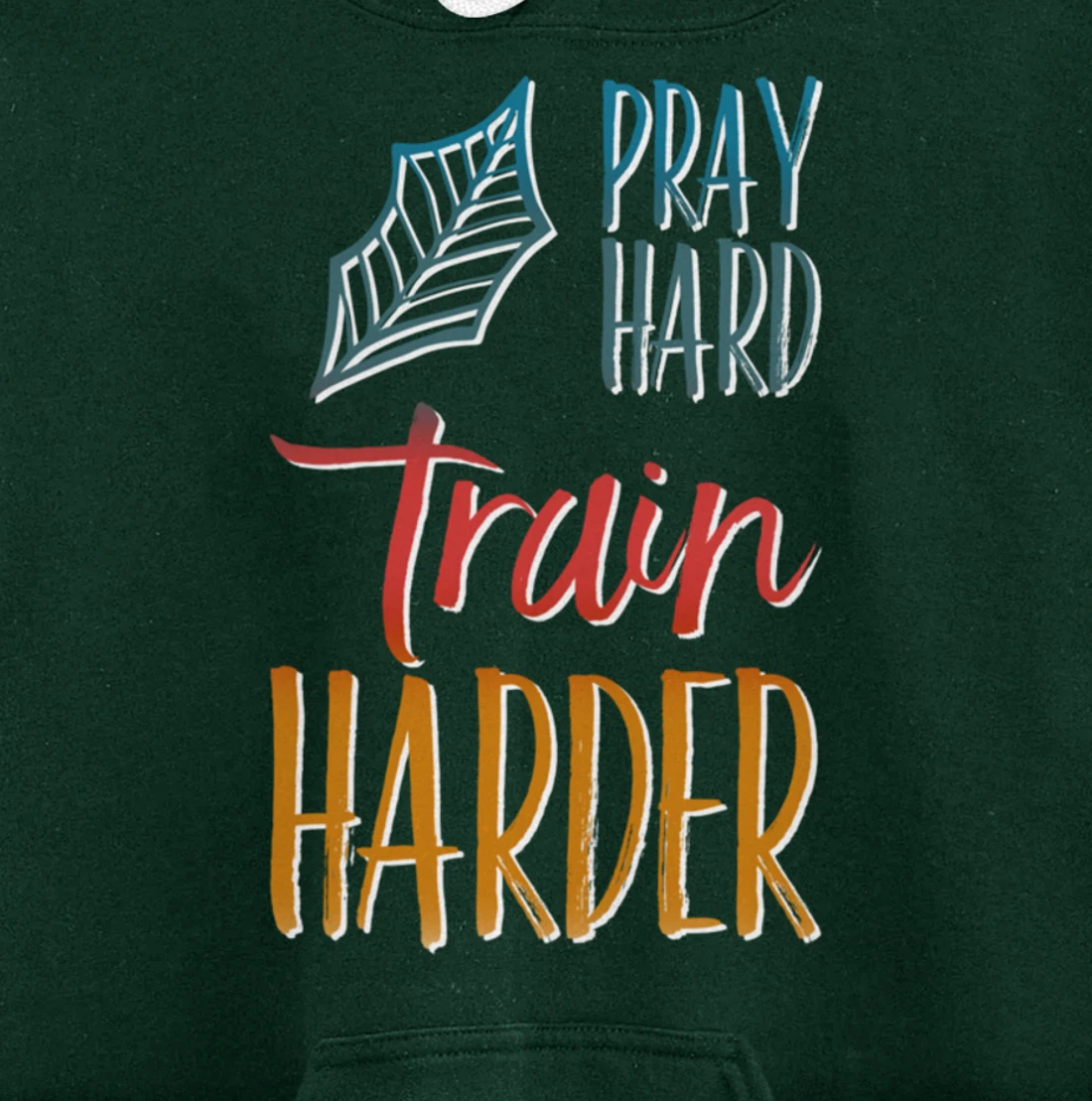 Faith and Fitness New Year Resolution Workout 2022 Pullover Hoodie