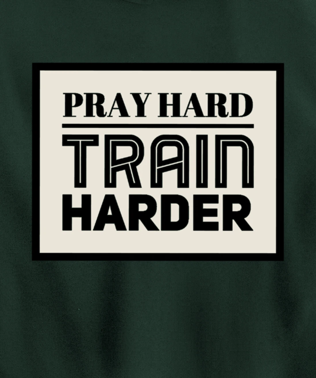 Faith and Fitness New Year Resolution Workout 2022 Pullover Hoodie