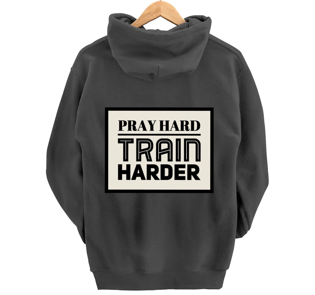 Faith and Fitness New Year Resolution Workout 2022 Pullover Hoodie