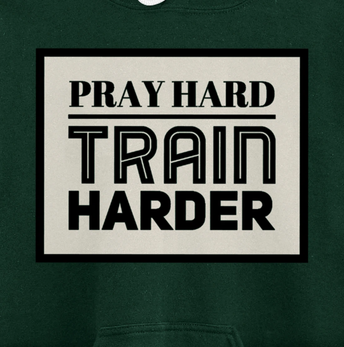 Faith and Fitness New Year Resolution Workout 2022 Pullover Hoodie