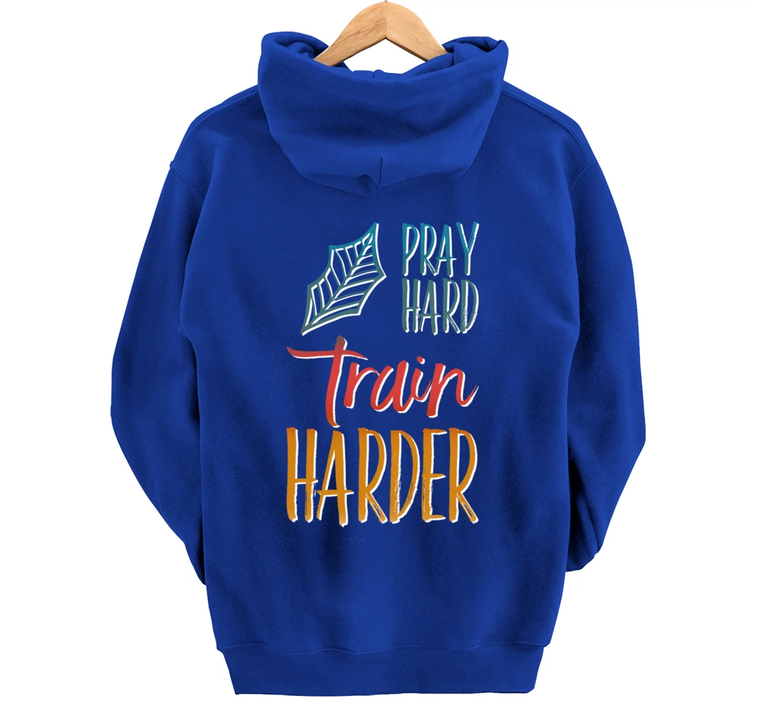 Faith and Fitness New Year Resolution Workout 2022 Pullover Hoodie