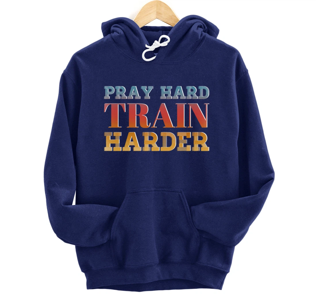 Faith and Fitness New Year Resolution Sports 2022 Pullover Hoodie